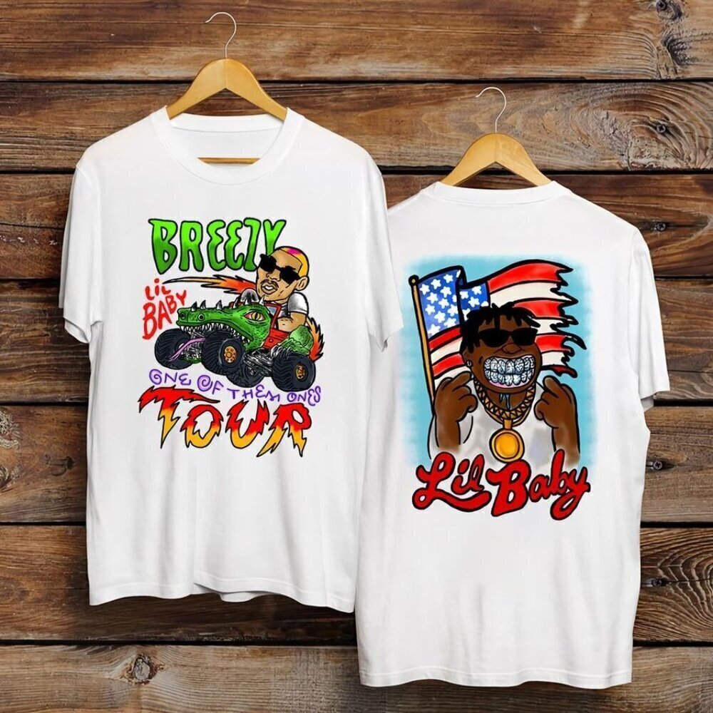 Chris Brown Breezy One Of Them Ones 2024 Tour Graphic T-Shirt